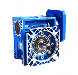 SWJL伺服接口立式实心轴输出蜗轮蜗杆减速机